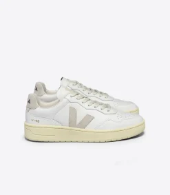 Damen VEJA V-90 LEATHER WHITE NATURAL