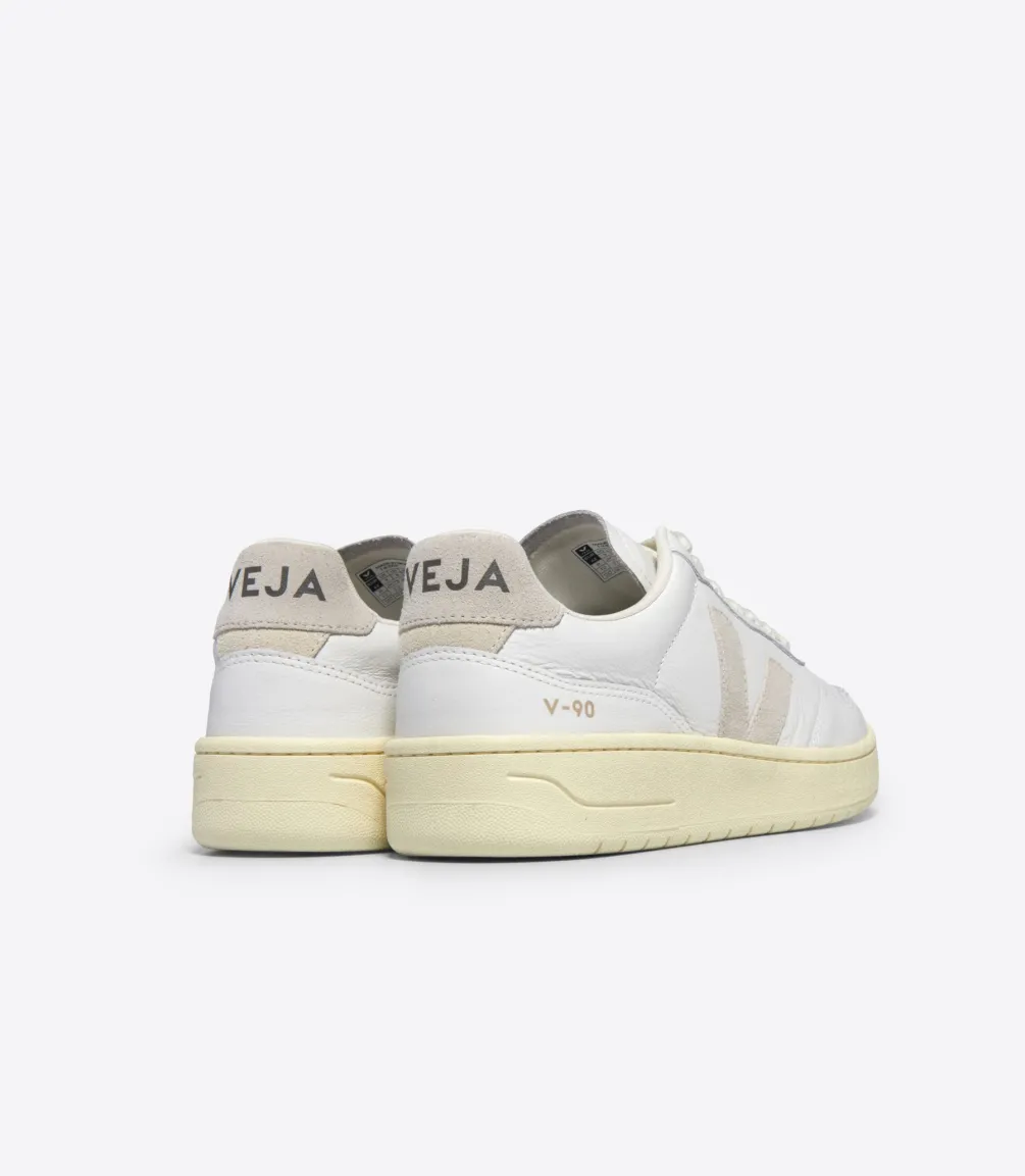 Damen VEJA V-90 LEATHER WHITE NATURAL