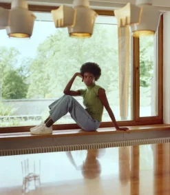 Damen VEJA V-90 LEATHER WHITE NATURAL