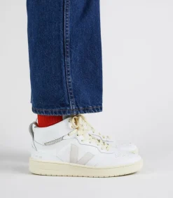 Damen VEJA V-95 LEATHER WHITE NATURAL