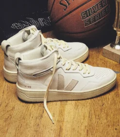 Damen VEJA V-95 LEATHER WHITE NATURAL