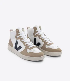 Damen VEJA V-15 LEATHER WHITE NAUTICO SAHARA