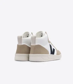 Damen VEJA V-15 LEATHER WHITE NAUTICO SAHARA