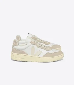 Damen VEJA V-90 LEATHER WHITE PIERRE