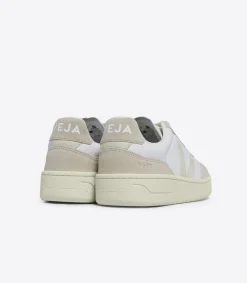 Damen VEJA V-90 LEATHER WHITE PIERRE ALMOND