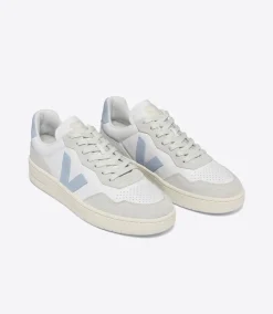 Damen VEJA V-90 LEATHER WHITE STEEL