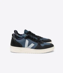VEJA V-10 RIPSTOP NAUTICO OXFORD GREY BLACK