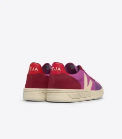 Damen VEJA V-10 SUEDE MULTICO ULTRAVIOLET CALCAIRE