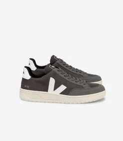 VEJA V-12 VEGAN B-MESH GRAFITE WHITE