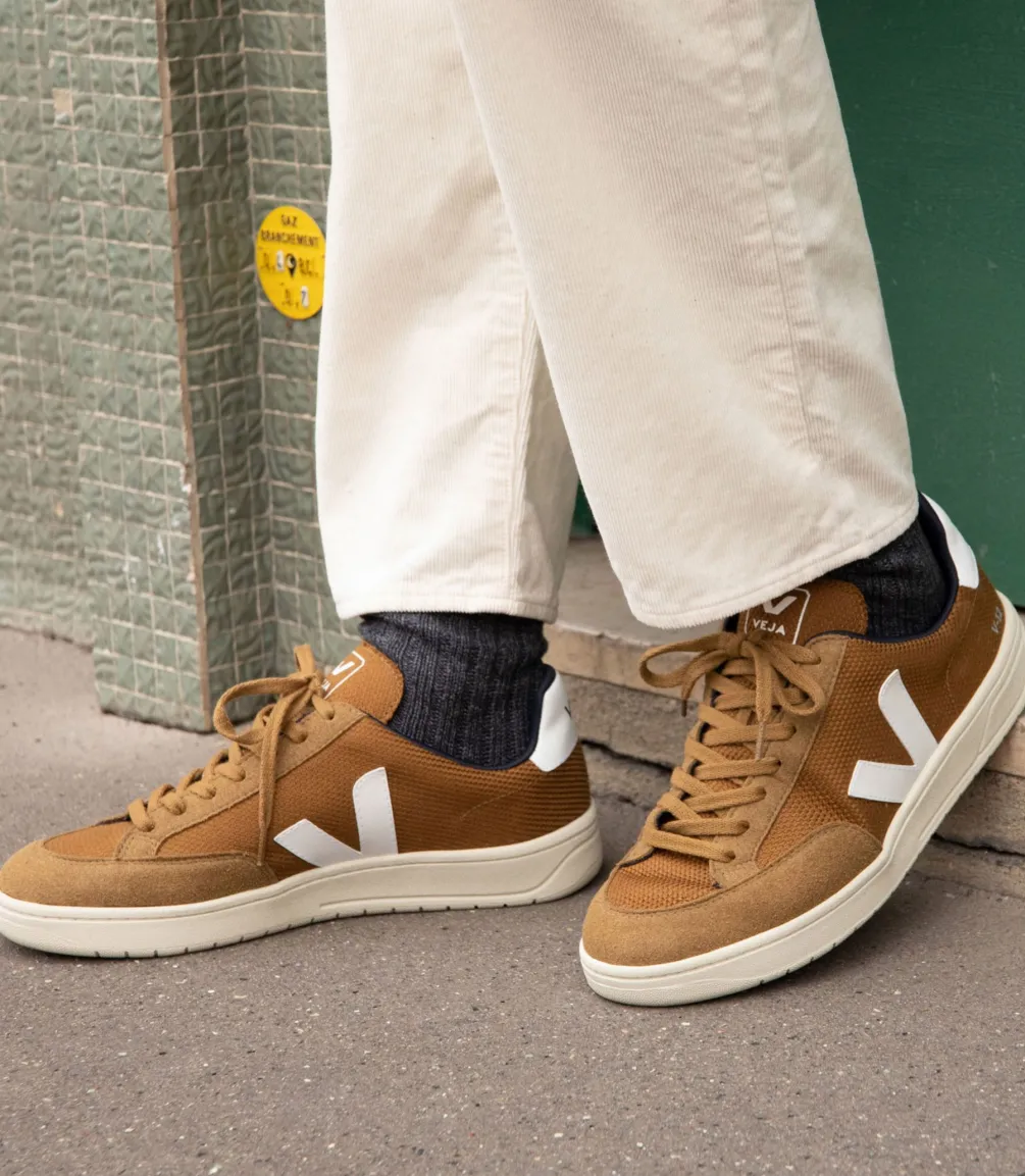 Damen VEJA V-12 VEGAN B-MESH TENT WHITE