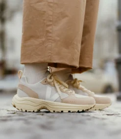 Damen VEJA VENTURI ALVEOMESH NATURAL WHITE BUTTER