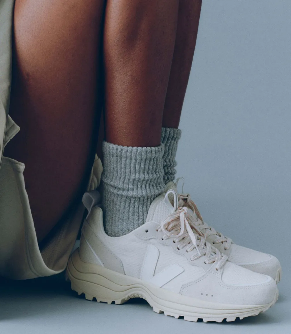 Damen VEJA VENTURI HEXAMESH GRAVEL WHITE