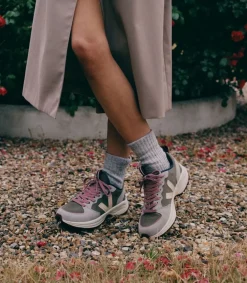 VEJA VENTURI SUEDE KAKI SABLE OXFORD GREY