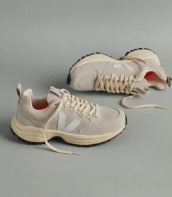 Damen VEJA VENTURI SUEDE NATURAL WHITE