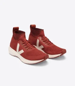 VEJA V-KNIT X RICK OWENS MID RUST