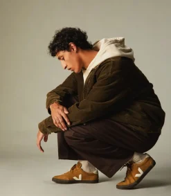 Damen VEJA VOLLEY SUEDE TENT NATURAL EAGLE