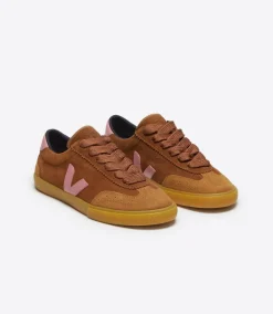 Damen VEJA VOLLEY SUEDE X MAKE MY LEMONADE COGNAC MARY