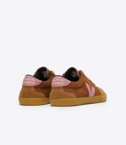 Damen VEJA VOLLEY SUEDE X MAKE MY LEMONADE COGNAC MARY