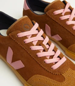 Damen VEJA VOLLEY SUEDE X MAKE MY LEMONADE COGNAC MARY