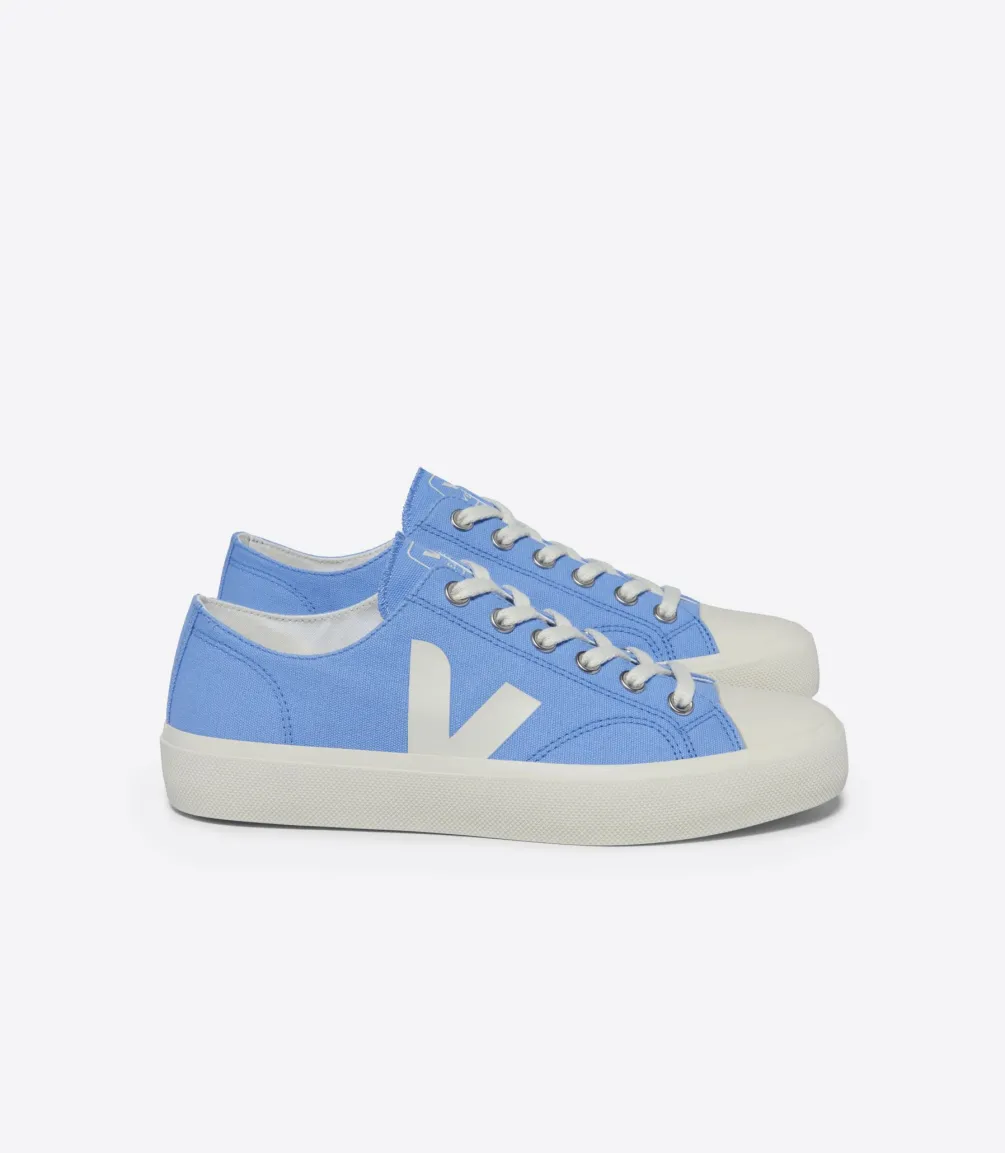 Damen VEJA WATA II LOW CANVAS AQUA PIERRE